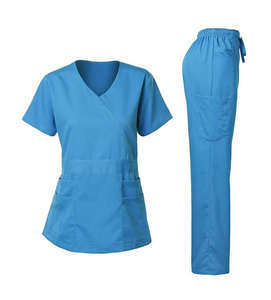 Uniformes Médicos Personalizados de Alta Calidad en Sarga de Poliéster/Algodón para Doctoras en Pakistán - Trajes de Hospital - Product Image 5