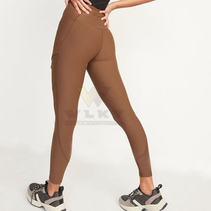 Mallas de Yoga de cintura alta XL para mujer de alta calidad, nuevo estilo, ropa informal con estampado de secado rápido sin costuras con logotipo personalizado - Product Image 3