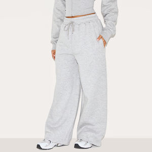 Custom logo OEM Casual Women's Streetwear Popular Tracksuit Women Sports Clothing Baggy Joggers <b>Zip</b>-<b>up</b> <b>Cropped</b> <b>Hoodie</b> Sets - Product Image 6
