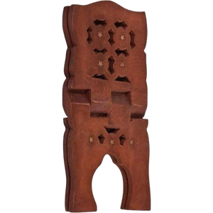 Sujetalibros Rehal de madera de diseño moderno, cómodo soporte de lectura hecho de madera pura de Sheesham para libros del Corán - Product Image 4