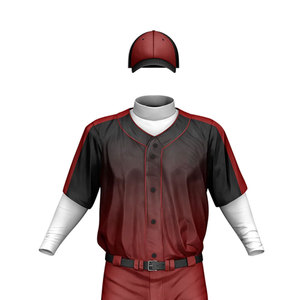 Uniforme de baseball design Ensemble d'uniformes de baseball confortables de haute qualité Chemises et pantalons Maillot de softball Adulte et enfant - Product Image 4