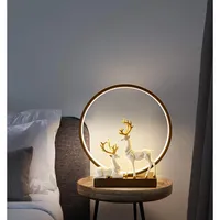 Sculpture d'animal en métal artisanale artistique, figurine décorative moderne pour la maison, idéale pour les espaces de vie et comme centre de table.
