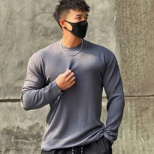 OEM High Quality Men's Gym Training <b>Tshirt</b> Personalised Cotton Sports T Shirt Knitted with Printed Pattern Made in China - Product Image 1