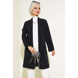 Chaqueta de piel sintética negra doblada de manga larga talla XS a 6XL estilo coreano cierre con cremallera bordado Technics estampado impermeable - Product Image 3