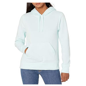 Sudaderas con Capucha para Mujer, de Alta Calidad, Estilo Urbano, 100% Algodón con Forro, Logotipo Personalizado y Color Sólido - Product Image 3