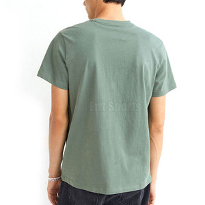 เสื้อยืดผู้ชายสวมใส่สบาย แฟชั่นลำลอง ขนาดสั่งทำได้ ระบายอากาศดี เป็นมิตรกับสิ่งแวดล้อม ผ้าฝ้าย 100% ทรงปกติ น้ำหนักเบา - Product Image 3