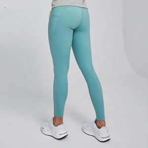 Custom cotton Elastic WaistYoga Leggings <b>women</b> stylish <b>yoga</b> <b>trousers</b> casual fitness pants breathable gym wear wholesale - Product Image 2