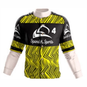 Uniforme de baseball pour adultes personnalisable de haute qualité, logo d'équipe imprimé par sublimation, 100% polyester, vêtements de sport confortables, taille - Product Image 4