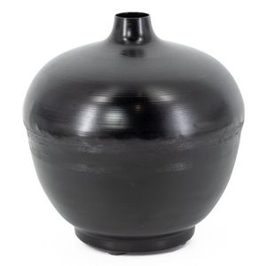 Le vase à fleurs en fer métallique est la pièce de déclaration idéale pour compléter les arrangements floraux et rehausser l'ambiance de n'importe quel décor - Product Image 2