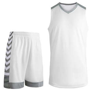 Uniforme de baloncesto personalizado de poliéster 100%, equipo de deportes al aire libre transpirable de alta calidad, conjuntos de verano impresos a precio razonable - Product Image 1