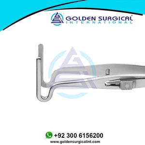 คีมหนีบ ptosis สแตนเลส berke 27มม. พร้อมขากรรไกรแบบเลื่อน2033ปากยาว - Product Image 4