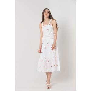 Collection de jupes longues brodées florales élégantes en gros - Product Image 2