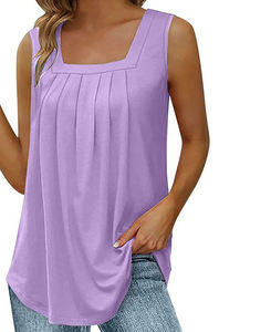 Vente en gros Débardeur côtelé pour femme Spandex Slim Fit Gilet d'entraînement avec séchage rapide personnalisable durable du fournisseur BD - Product Image 1