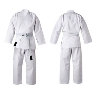 Conjuntos de uniformes de Karate OEM superventas, ropa de artes marciales de tamaño adulto de tendencia superior con logotipo personalizado - Product Image 3