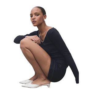 T-shirt à col en V respirant et écologique de haute qualité pour femmes, logo personnalisé, coupe régulière, manches longues, été pour femmes - Product Image 5