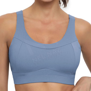 Fabricación Ropa atlética Mujeres Alto soporte Sujetador deportivo sin costuras Gimnasio Yoga Sujetador deportivo de talla grande - Product Image 1