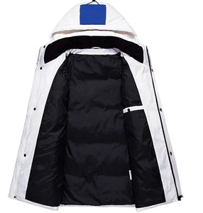 Nuevo 2026 personalizado de alta calidad con capucha cara Puffer chaqueta mantener caliente Unisex primavera chaqueta impermeable - Product Image 6