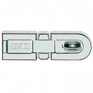 BURG-WCHTER Panzerhasse Antivol de vélo robuste 130 mm de longueur 40 mm de largeur 12 mm de diamètre de l'œillet Double articulation Acier galvanisé - Product Image 3