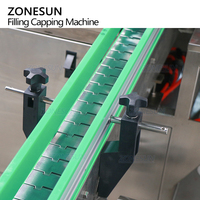 Machine de remplissage, de scellement et de bouchage automatique ZONESUN ZS-QW1600 pour peinture aérosol, crème solaire, tonique pour la peau, canettes métalliques, bouteilles, liquides et gaz