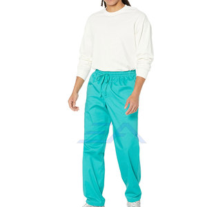 Pantalons médicaux à cordon de serrage de dernière génération, taille personnalisée, meilleur tissu en coton/polyester pour hommes - Product Image 4