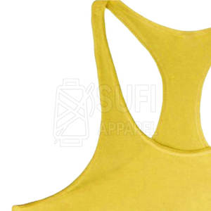 Camiseta sin Mangas de Algodón 100% Tejido, Diseño Moderno, Casual, Holgada, Transpirable y de Secado Rápido para Hombre, Alto Rendimiento, Servicio OEM - Product Image 5