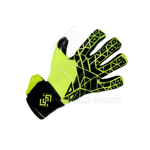 Gants de gardien de but en latex de haute qualité, coupe négative, sur mesure, fermeture à scratch antidérapante, protection des doigts, unisexe - Product Image 4