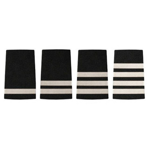 Best Quality Customized Design Soft Slip Epaulettes <b>Uniform</b> Shoulder Board <b>Airline</b> <b>Uniforms</b> Epaulettes - Product Image 6