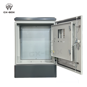 Armoire de distribution électrique autoportante en tôle, résistante aux intempéries, avec base ventilée, pour panneau de commande - Product Image 1