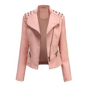 Chaqueta de cuero de invierno de alta calidad con diseño personalizado para mujer en colores personalizados Abrigo de cuero para hombre - Product Image 3
