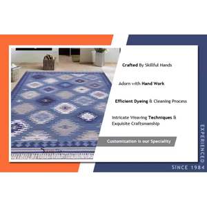 Alfombras tejidas a mano elegantes y duraderas Alfombra para el hogar Sala de estar Dormitorio y decoración de piso de oficina Alfombras suaves y elegantes para la venta - Product Image 6