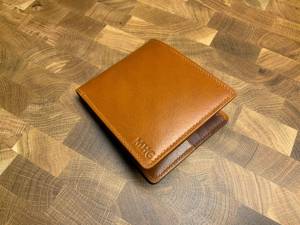 High Quality <b>Men</b> Leather Bi Fold Wallet Slim Genuine Leather RFID Blocking <b>Purse</b> Classic Handmade BFW-0075 - Product Image 5