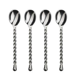 Luxurious Design Stainless Steel Spoon Set Durable Simple handle Perfect for Dining And Special Occasions <b>Mirrored</b> Steel - Product Image 6