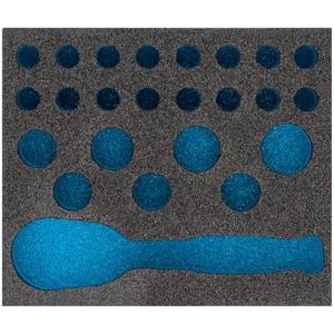 Inserto de Espuma Suave de 2 Componentes para Cajas de Herramientas Hazet 863 MBIT/25 - Product Image 1