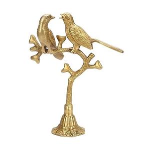 รูปปั้นประติมากรรมอลูมิเนียมสำเร็จรูปสีทองโบราณสำหรับตกแต่งโต๊ะรูปปั้นดีไซน์หรูหราสำหรับบ้านและสำนักงานที่ดีที่สุดสำหรับเป็นของขวัญ - Product Image 4