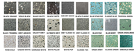 Carreaux de sol carrés en terrazzo Uterra Indonésie Bali, 18 mm d'épaisseur, 1350x2500 mm, antibactériens, polis mats, design moderne, appartement