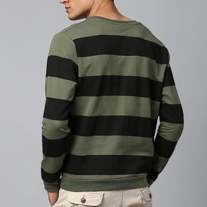 Sudadera de Hombre de Otoño, Diseño Nuevo, Alta Calidad, Poliéster/Algodón, Logotipo Personalizado Bordado, Color Sólido, Teñido Liso - Product Image 4