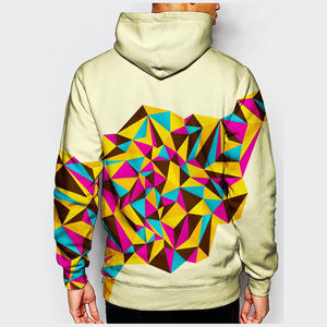 Venta al por mayor de sudaderas con cremallera para mujer de manga larga de otoño sudaderas de gran tamaño de lana 100% de algodón con cremallera completa ropa de calle Sudadera con capucha - Product Image 3