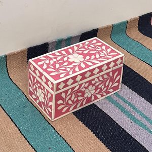 Caja de Joyería Hecha a Mano de Madera y MDF con Tamaño Personalizable - Artesanía MS - Product Image 1