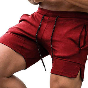 Pantalones cortos deportivos para hombre hechos a medida sólidos al mejor precio al por mayor con función de secado rápido pantalones cortos deportivos para hombre de tela personalizada de alta calidad - Product Image 4