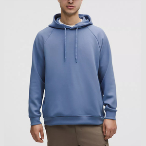 เสื้อฮู้ดแขนยาวผ้าฟลีซแบบสวมหัวสำหรับผู้ชายเสื้อลำลองแบบแฟชั่นตามสั่ง - Product Image 1