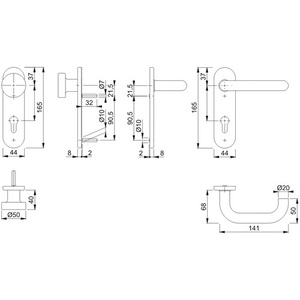 ชุดป้ายสเตนเลสสั้นสำหรับ E58ปารีส/353K/138Z F69 PZ แบบโค้งมน - Product Image 4