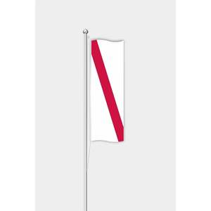 Custom Namibie Vertical <b>Flag</b> with Digital Printing Cotton and Plastic <b>for</b> Outdoor Use Featuring Custom Logo on Aluminum <b>Pole</b> - Product Image 1