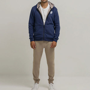 Essentiel élégant pour l'hiver, idéal pour les tenues décontractées et les activités de plein air, sweat à capuche doublé en sherpa, doublure douce et chaude, coupe confortable, durable pour un usage quotidien - Product Image 1