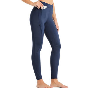 Collants d'équitation personnalisés pour femmes, leggings d'équitation en silicone pour femmes, service OEM de qualité professionnelle - Product Image 4