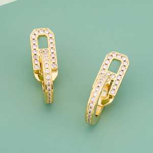 Trendy Crystal Earrings 187557 - Product Image 1