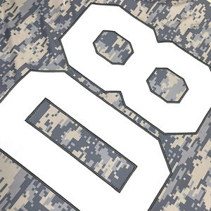 2025 venta al por mayor nuevo OEM personalizado de alta calidad de gran tamaño hombres mujeres sublimado diseño recortado malla fútbol americano Jersey - Product Image 4