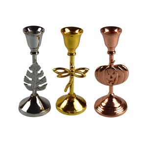 Multiple Finishing Design <b>Candle</b> Holder Aluminium Metal for Home Villa Dinnerware and Wedding Decor <b>Cheap</b> <b>Candle</b> Stand - Product Image 1
