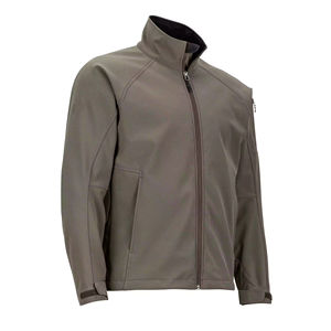 Veste Softshell d'hiver pour homme avec col montant et logo sur le devant, design personnalisé 2025, coupe-vent, imperméable, séchage rapide, respirante - Product Image 3