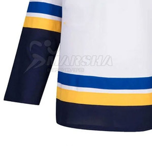 เสื้อฮอกกี้น้ำแข็งแขนยาวดีไซน์พรีเมียม พร้อมโลโก้สั่งทำ ผลิตจากโพลีเอสเตอร์ 100% สำหรับขายออนไลน์ - Product Image 4