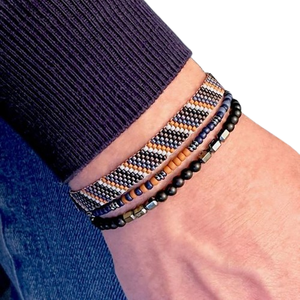 Pulsera de regalo de moda Elegante cuentas de semillas ecológicas Pulsera de cuentas elegante Pulsera de cuentas de semillas Patten personalizada - Product Image 5